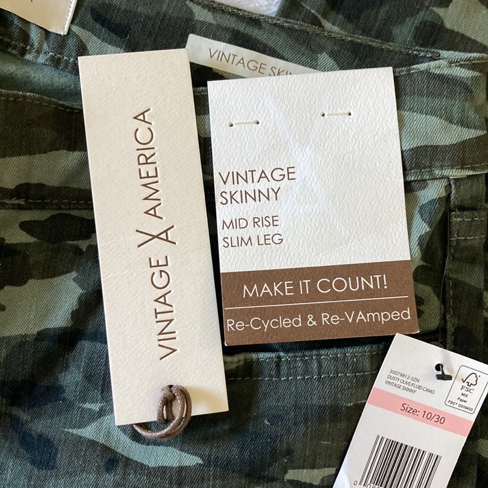 NWT Vintage America Jeans - Picture 2 of 6